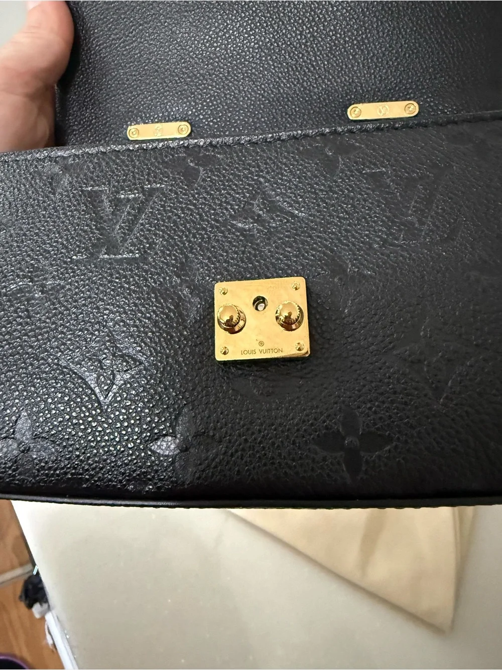 Louis Vuitton subtle embossed